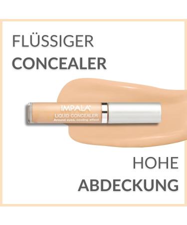 Impala Concealer N 3 | Smoothing Effect for Dark Circles Stains & Redness | 6ml - Perfect Correction | International Shipping - Buy Online on GoSupps.com