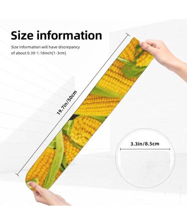 Compression Socks for Corn on the Cob Food Lovers - 15-20 mmHg Support for Running & Cycling - Unisex Veggie Design - Buy Online on GoSupps.com