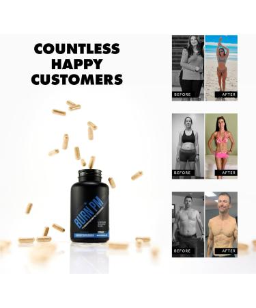 Buy Sculpt Nation by V Shred Burn PM - Night Time Fat Burner & Appetite Suppressant - Raspberry Ketones Green Tea Extract Melatonin - 60 Gluten Free Capsules | International Shipping Available - Buy Online on GoSupps.com
