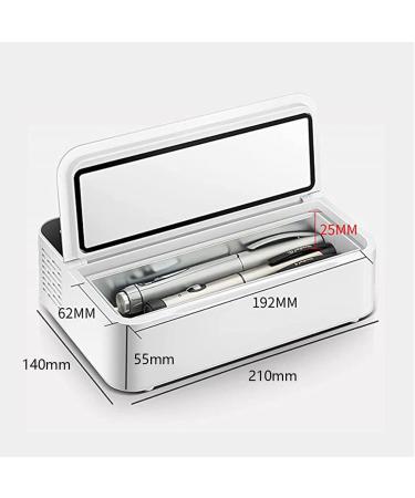 Insulin Cooler Refrigerated Box Portable Car Refrigerated Travel Case with LED Display Keeping Cooling 2-8 for Diabetic Medication Organizer - Buy Online on GoSupps.com