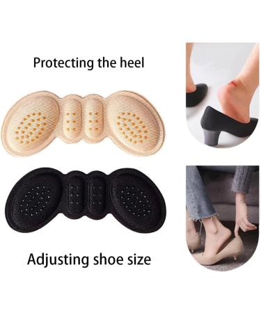 Heel Grips Liner for Loose Shoes - Men & Women - Stop Heel Slip & Blisters - 6 Pairs for Improved Comfort & Fit - Buy Online on GoSupps.com