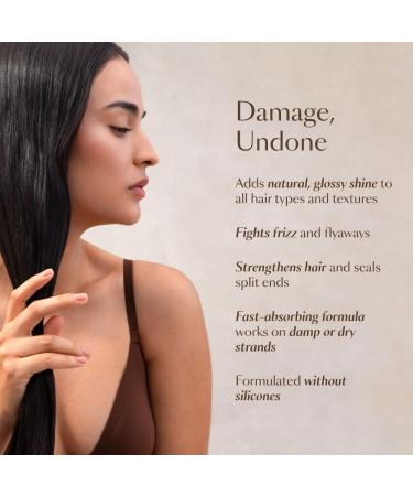 VEGAMOUR HYDR-8 Weightless Repair Oil | Strengthens & Adds Shine with Marula Oil | Vegan Cruelty-Free No Silicones | Perfect for All Hair Types | 1.7 Fl Oz - Buy Online on GoSupps.com