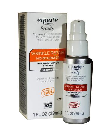 Equate Beauty Wrinkle Repair Moisturizer with SPF 30 - 1 Fl Oz | Anti-Aging Skincare for Radiant Skin - Buy Online on GoSupps.com