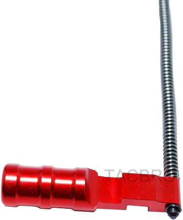 Anodized Red 10-22 Aluminum Handle Assembly by TACBRO - Buy Online on GoSupps.com
