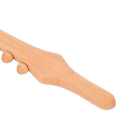 Wooden Gua Sha Tools & Pearl Massage Roll - Relieve Fatigue & Soothe Shoulders Neck Back | International Shipping - Buy Online on GoSupps.com