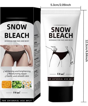  Eastuy Lightening Body Lotion | 60ml Dark Brightening Elbows and Knees Bleaching Cream for Intimate Zs Brightening Cream for Inside Thighs for Eastuy - Buy Online on GoSupps.com