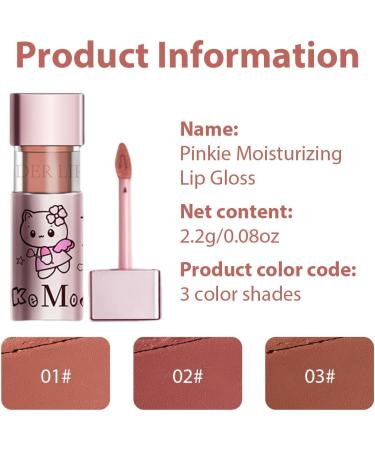 YUPZAR 3pcs Lip Gloss Liquid Lipstick Shiny Lip Gloss Moisturizing Lip Stain Plumping Water Lip Gloss Long Lasting Waterproof Juicier - Buy Online on GoSupps.com