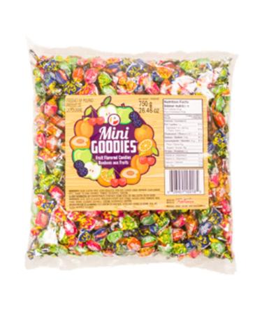 Mini Goodies Fruit Flavored Candies 750g Pack of 10