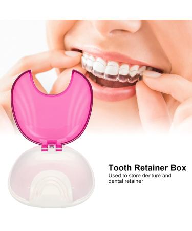 Retainer Box - Orthodontic Retainer Case with Ventilation Holes | Portable Storage for Oral Care - Violet - Buy Online on GoSupps.com