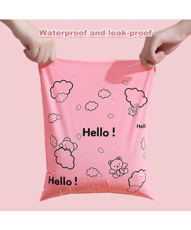 100 Pink Cartoon Sanitary Napkin Disposal Bags with Self-Adhesive Strip Seal - Odor Control for Tampons and Pads - Buy Online on GoSupps.com