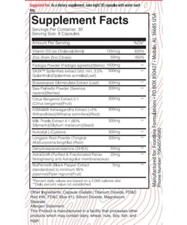 Testaplexx Testosterone Booster - 30 Servings | Enhance Performance & Vitality | International Shipping Available - Buy Online on GoSupps.com