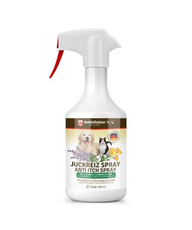 Veddelholzer 500ml itching spray for dog & cat.Lavender spray medium for itching in dogs cats puppies.Dog accessories puppies accessories.In the event of itching by mites dog mites cat - Buy Online on GoSupps.com