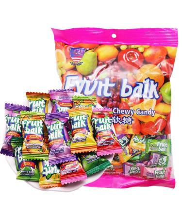 China Candy Malaysia Flavored Candy Fruit Flavored Milk Candy Snacks 17.7 Oz(500 Gram) Fruit Soft Candy Assorted Candy Chewing Cream Candy (17.7 Oz(Pack of 1))