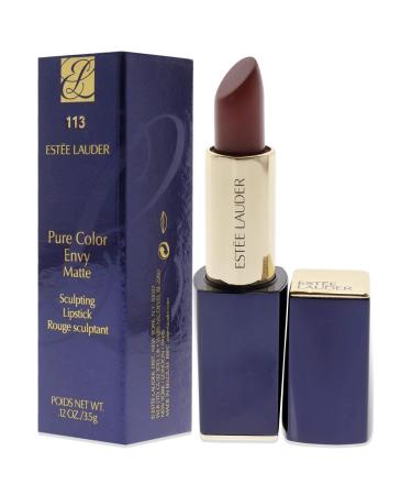 Estee Lauder Pure Color Envy Matte Sculpting Lipstick - 113 Raw Edge 0.12 oz - Women's Lipstick - Buy Online on GoSupps.com