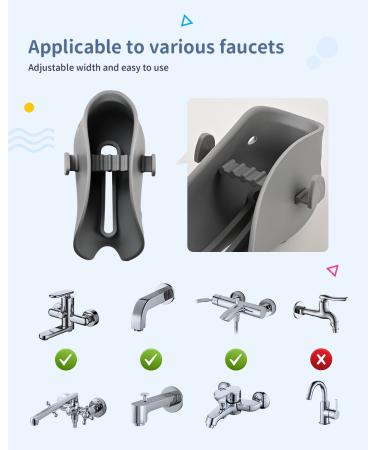 Mandoo Baby Bathtub Faucet Cover - Tub Spout Protector for Kids - Grey Whale Design - Buy Online on GoSupps.com