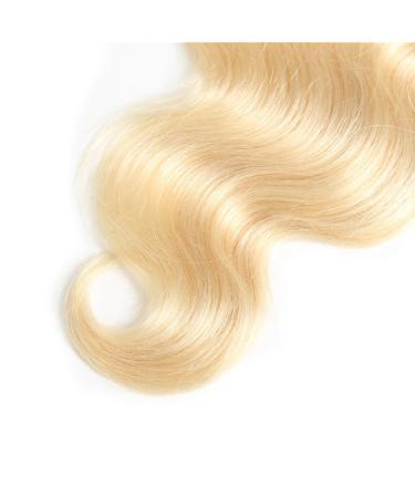 Mila Blonde 613# Real Hair Lace Closure - 100% Remy Brazilian Body Wave 10 (4x4) with Baby Hair - International Shipping Available - Buy Online on GoSupps.com