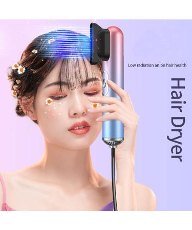 3 in 1 Ionic Hair Dryer & Volumizer Comb - Hot & Cold Air Brush Styler (Yellow) for Straight Hair - Buy Online on GoSupps.com
