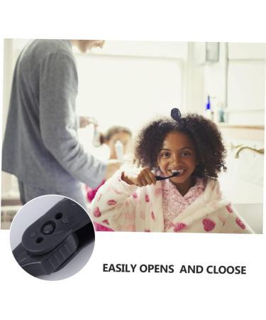 FRCOLOR 8pcs Charcoal Folding Toothbrush - Travel-Friendly Compact & Grey - Ideal for International Shipping - Buy Online on GoSupps.com