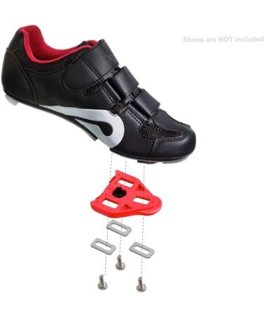 Boerte Peloton Cleats: Look Delta Compatible (9 Degree Float) - Men's and Women's Cycling Shoes - Indoor & Road Bike Pedals Replacement Set - Buy Online on GoSupps.com
