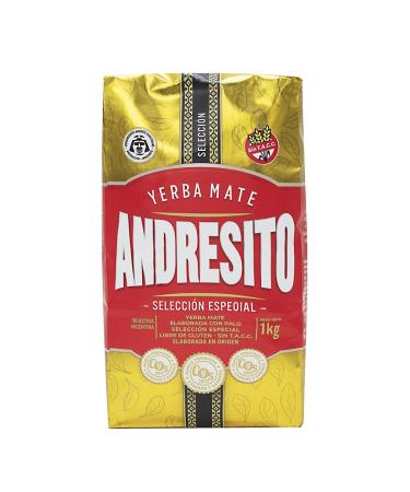 Andresito Especial Mat Yerba d'Argentine 1000 g Th en vrac avec tiges