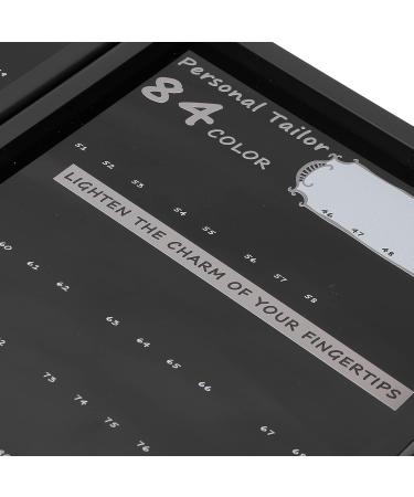 Nail Tip Display Book 25.8x21.8x2.4cm Lightweight Portable Book Shaped Nail Color Card Book for Nail Salon Supplies for Nail Art Works Display - Buy Online on GoSupps.com