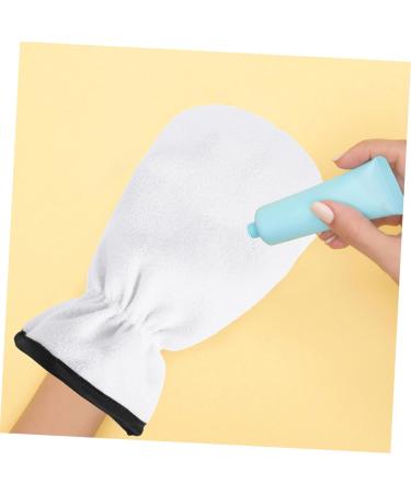 Healeved 1 Pair Maintenance Essential Oil Gloves Essential Oil Gloves Body Scrub Bath Shower Wax Hand Mitts Scrubber Mask Hand Mask Mittens Heating Gloves Polyester Bath Bag White Skin Care 29.00X16.00X1.00CM - Buy Online on GoSupps.com