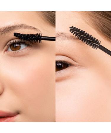 Ymwalk 100 One-Way Black Eyelash Brushes for Extensions | Eyebrow Applicator & Makeup Tool Set - International Shipping Available - Buy Online on GoSupps.com