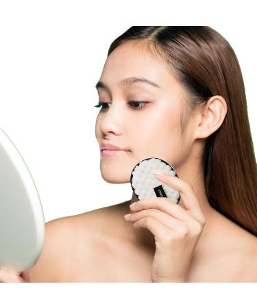 Face Makeup Remover Pads Reusable Face Cleansing Pads - Wet and Dry Double Use Makeup Remover Cloths Make-up Products Puff for Women & Men Sillervan White - Buy Online on GoSupps.com