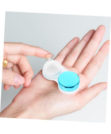 Buy Gatuida Colored Contact Lenses & Eye Care Travel Case - Luxurious Organizer with Mirror & Holder - Buy Online on GoSupps.com