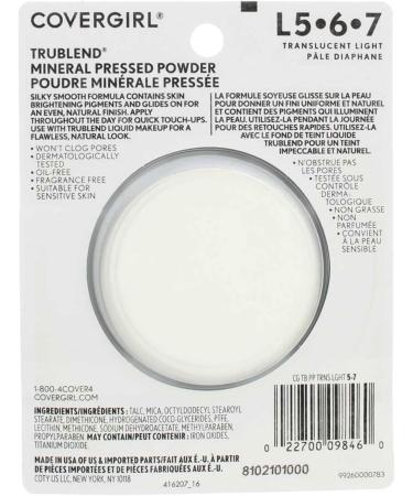 CoverGirl Trublend Translucent Light Pressed Powder - Pack of 2 - Buy Online on GoSupps.com