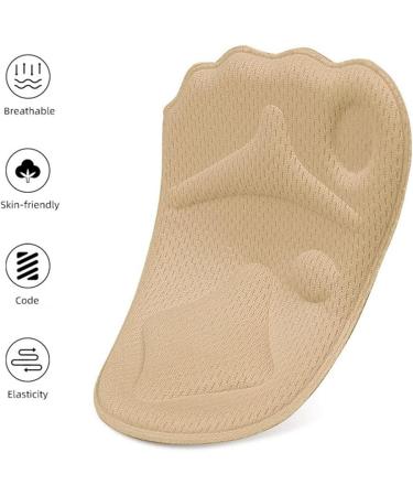 Minkissy 4 Pairs Sponge Forefoot Pad Invisible Insoles Forefoot Heel Cushion Inserts Cushioned Insoles Forefoot Cushioning Pad Foot Gel Pads Half 4d Mesh Stretch Fabric Sole Pad - Buy Online on GoSupps.com