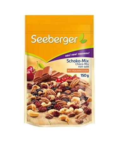 Seeberger - Chocolate Pecan Mix (Schoko-Mix mit Pekannüssen) | Total Weight 150 grams