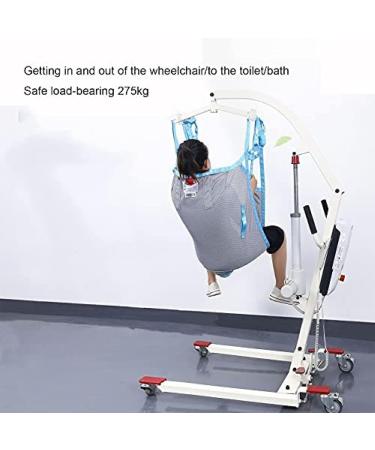 Toileting Sling Patient Lift Transfer Belt Home Use Patient Lifter Bariatric Handicap Lift Commode Full Body Sling Divided Leg Sling for Caregiver Elderly Disabled Blue M Blue M - Buy Online on GoSupps.com