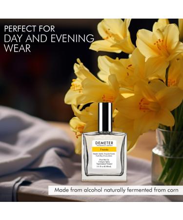 DEMETER Fragrance Library 3.4 oz Cologne Spray - Freesia Freesia 3.4 Fl Oz (Pack of 1) - Buy Online on GoSupps.com