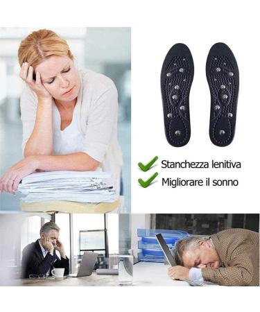 Buy Acupressure Insoles - Relaxed Feet Orthopedic Soles with 18 Magnets | Breathable Cool Deodorant Fatigue Relieving - International Shipping Available - Buy Online on GoSupps.com