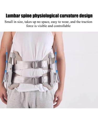 RKXKJ Lumbar Spine Decompression Tractor - 450 N Traction for Effective Spine Stretching & Correction | International Shipping - Buy Online on GoSupps.com