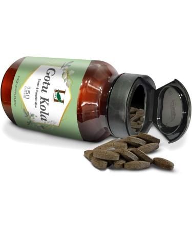 H&C Gotu Kola Capsules/Tablets 750 mg 150 Pieces for Enhanced Memory & Concentration | International Shipping - Buy Online on GoSupps.com