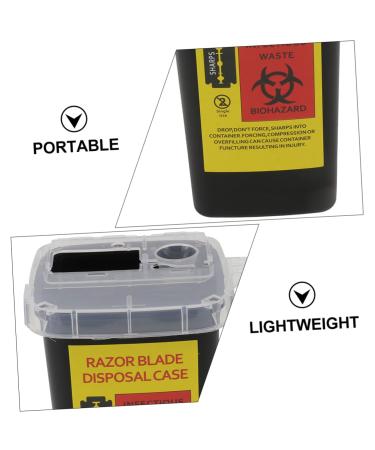 Beavorty 4-Piece Blade Storage Box Set | Hairdresser Blade Waste Containers | Plastic Shaving Disposal Etui for International Shipping - Buy Online on GoSupps.com