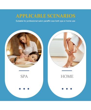 CALLARON Kit Moufles et Chaussettes en Coton pour Bain de Paraffine Mains et Pieds Bleu Fonc Maintien Chaleur Soins Hydratants Usage Spa et Domicile - Buy Online on GoSupps.com