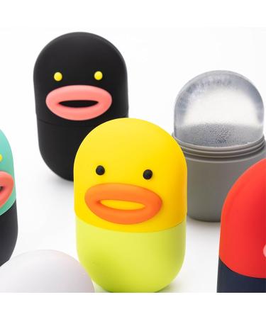 Ice Face Mold | Portability Cartoon Face Ice Cubes Reusable Silicone Ice Facial Roller Lightweight De Puff Eye Bags Facial Beauty Roller Skin Care Tools 5.2x2.05x2.56 inches - Buy Online on GoSupps.com