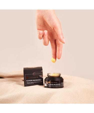 Opcja Natura Elixir Youth Q10 Moisturizing face cream with Koeynzyme natural wrinkle cream for light skin tone 50 ml - Buy Online on GoSupps.com