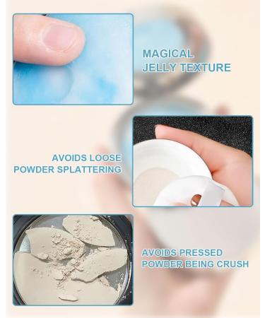 CHEMISTRY Oil Control Compact Powder light and waterproof jelly face powder even skin tone ears refining and fixing long lasting - Buy Online on GoSupps.com