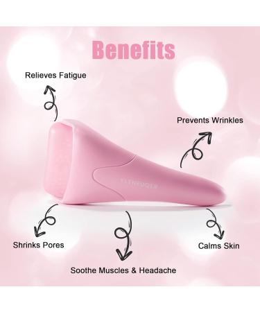 Buy Ice Roller for Face & Eye | Pink Facial Massager for Puffiness & Migraine Relief - Best Skin Care Tool Online - Buy Online on GoSupps.com