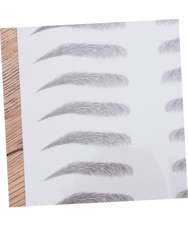 Didiseaon 2pcs 3d Eyebrow Stickers Temporary Eyebrows Artificial Eyebrow Woman Transfer Stickers Water Proof - Buy Online on GoSupps.com