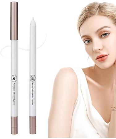 Women's Eyeliner Pencil - White Eyeliner Pencil - Quick-Drying Eyeliner Pencil - Long-Lasting Waterproof Eyeliner Pencil - Buy Online on GoSupps.com