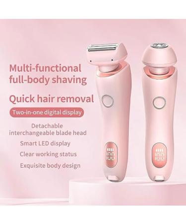 Shop Multi-Functional Women's Portable Epilator | 2-in-1 Rechargeable Hair Trimmer for Face Legs & Armpits - Painless & Easy - Buy Online on GoSupps.com