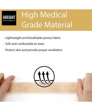 Self Adhesive Bandage Wrap - 5 Yards Breathable Cohesive Bandages for Sports Injuries Ankle Knee & Wrist Sprains (6 Pack Tan) - International Shipping Available - Buy Online on GoSupps.com