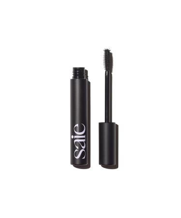 Saie Mascara 101 - Buildable Formula for Lengthening + Volumizing Lashes - Strengthening Mascara - Black (0.31 oz) - Buy Online on GoSupps.com