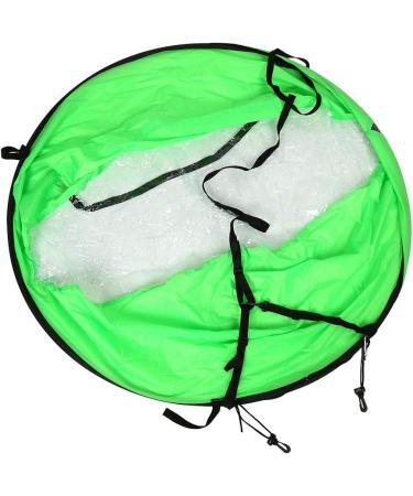 AYNEFY 3 Colors 108cm Foldable Kayak Wind Paddle Board  Folded Storage Simple and Practical Sail with Clear Window and Storage Bag Accessories Compact Portable Boats Kayaks Canoes Green - Buy Online on GoSupps.com