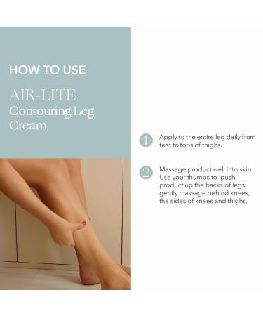 Legology Air-Lite Tightening & Contouring Cream - Reduce Cellulite & Enhance Leg Shape (100 ml) - International Shipping Available - Buy Online on GoSupps.com